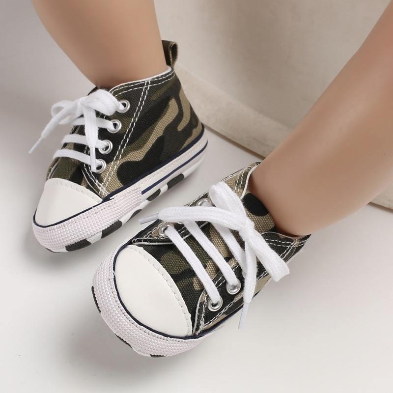 New Soft Baby Sneaker For Newborn Sport Shoes For Baby Boys Girls Infant Toddler Bottom Anti-slip First Walkers 0-18 M