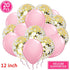 Birthday Balloons Foil Number Ballon Banner Party Decorations  Rose Gold