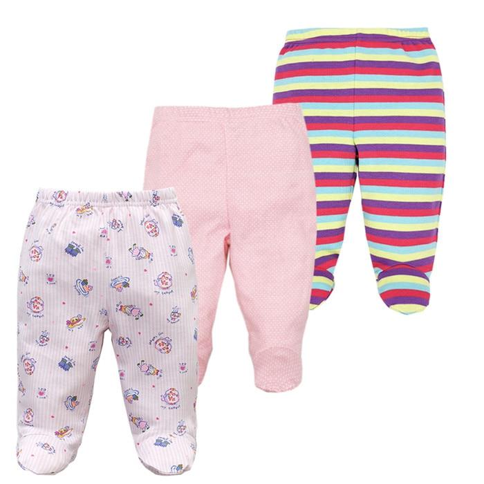 3PCS Baby Pants 100% Cotton Baby Girls and  Boys Clothes Unisex Casual Bottom PP Pants Newborn Baby Clothing For Children