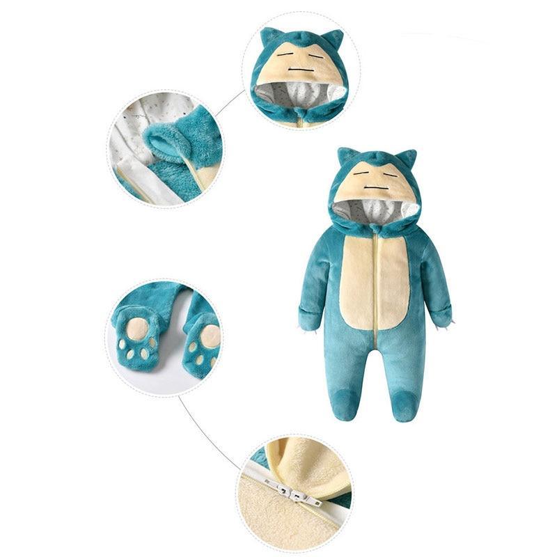 Cosplay Costume for Baby Boy/Girl for Cute Halloween  Zipper  Jumpsuit