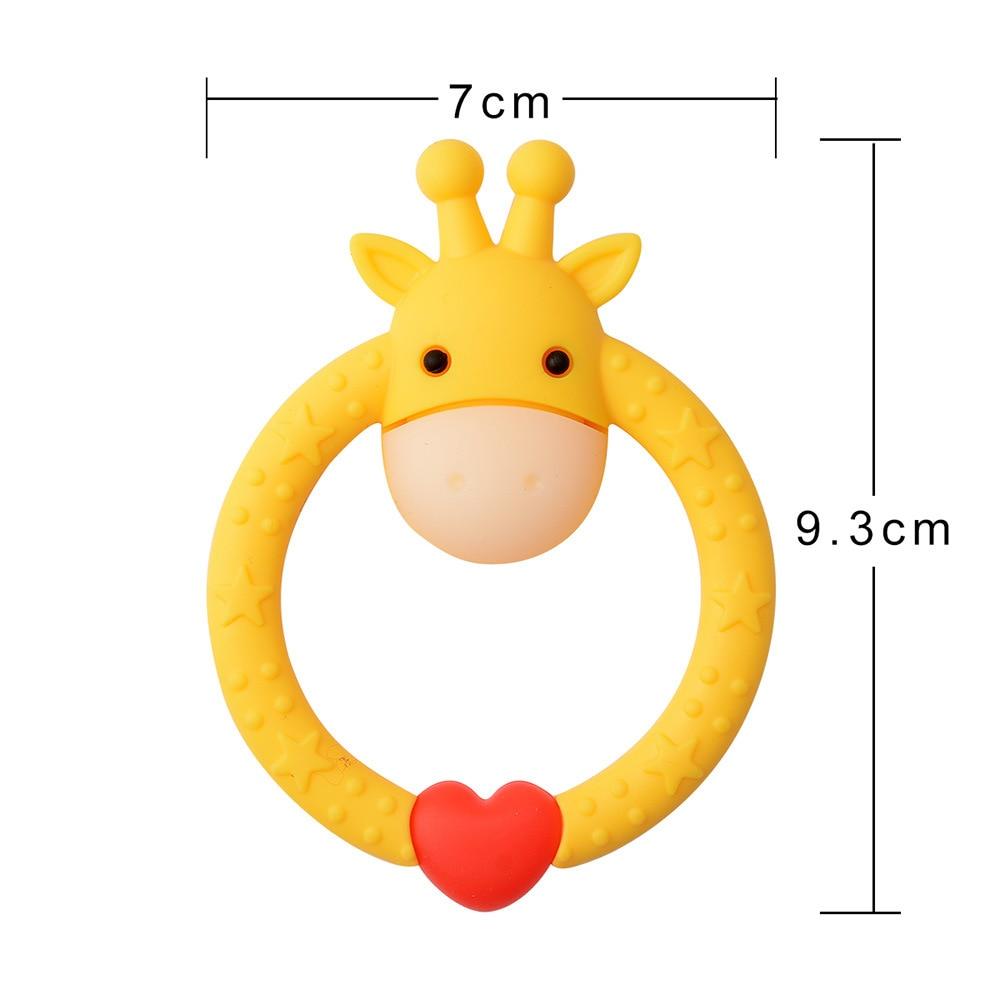 Cute Animal  Baby   Silicone Teether Child Supplies Baby Nursing  Dental Care Child Sucking Toy Perfect For Kids And Parents