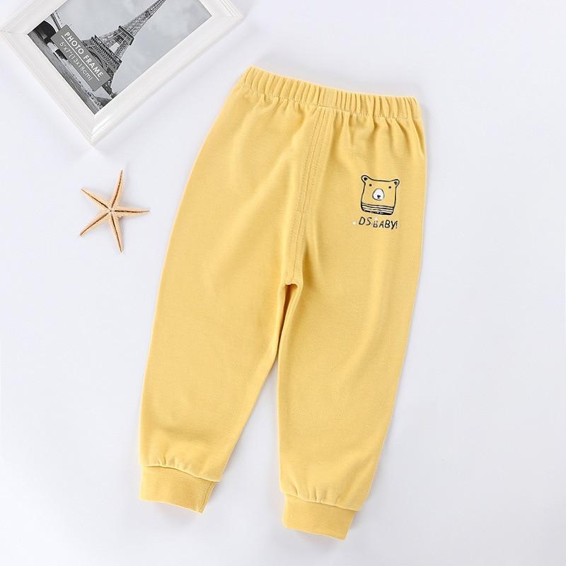 Baby Winter Pants Trousers For Girl Boy Clothing Kids Pants Solid Color Clothing Cotton Pant