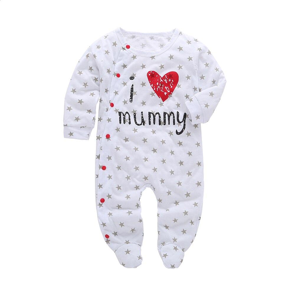 Baby Boy Rompers Long Sleeve Deer Head Infant Newborn Jumpsuit Outfits For Girls and Boys Pajamas