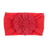 Cute 1PCS Baby Girls Lotus Flower Nylon Headband Knot Elastic Newborn Toddler Headwraps Kids Hair Accessories Gifts