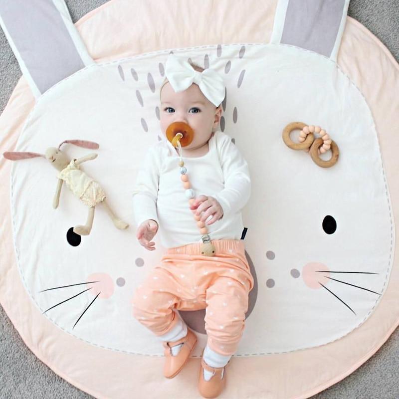 Cartoon Baby Play Mats Pad Toddler Kids Crawling Round Carpet Rug Toys Mat For Children Room In elegant Modern Design