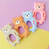 4pcs  Bear Silicone  Teether Baby Teething Toys Chewable  Cartoon Animal Shape Baby Products Nursing Gift