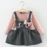 Baby Girls Dresses with Bag-Kids Clothes Baby for Birthday Party Princess Dress In Cat Modern Design