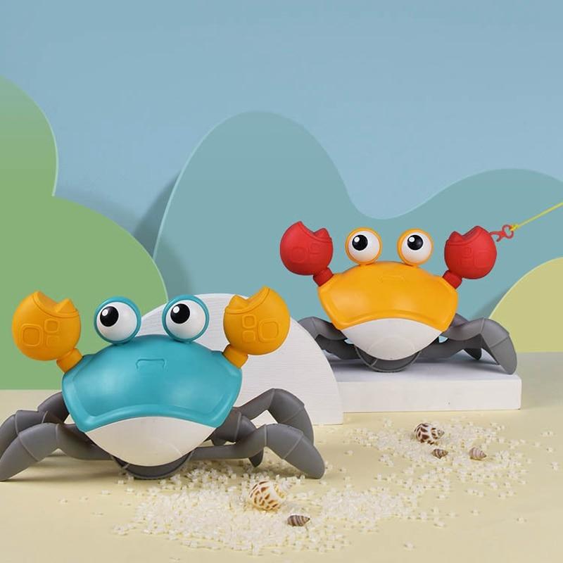 Bath Toys Crab Clockwork Baby Infant Water Beach Toys For Baby Bath Tub Swim Shower Game Bathroom Toy For Kids