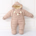 Baby Winter Wear Clothes Snowsuit Cute Calf Infant Snow Jacket Thicken Jumpsuit Children Coat For Babies In Modern Interesting Design