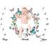 Cartoon Pattern  Baby Photo Props Background Blankets Play Mats Backdrop Cloth Calendar Photo Accessories Blanket For Baby