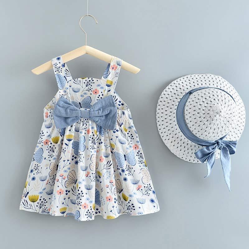 Luxury Handmade Elegant Modern Newborn Baby Girl Birthday & Princess Baby Dress With Hat