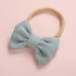 Baby Headband Bow Headbands For Girl Corduroy Head Band Thin Nylon Hairband Newborn Kids Hair Accessories Bow For Kids