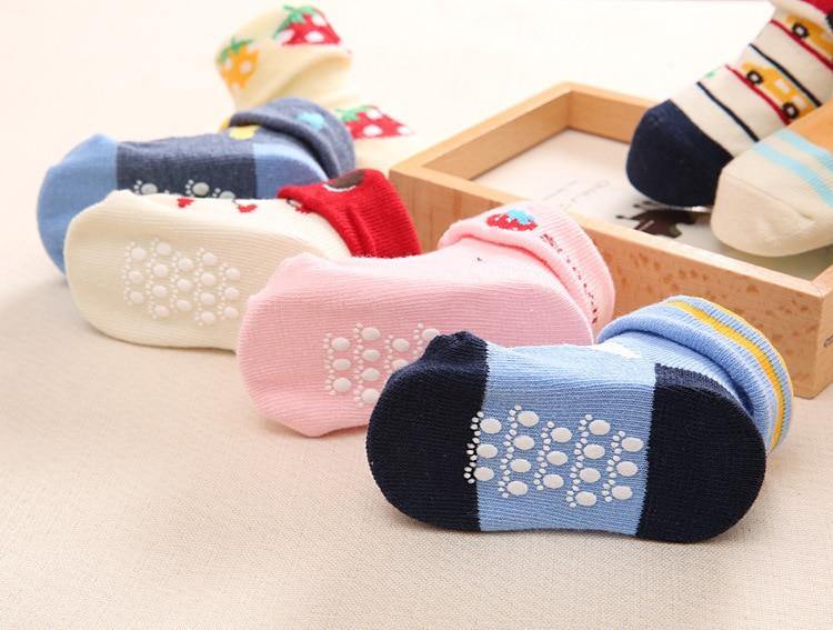 Anti Slip Floor Cartoon Kids Toddlers Autumn Spring Newborn Cute Cotton Baby Socks Girl Boy Infant Socks for Kids