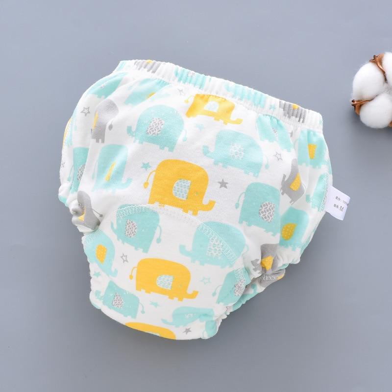 Baby Training Pants Cloth Diapers Washable 6 Layers Gauze Cover Breathable Spring Reusable Newborn Diaper Nappies For Baby and Kids