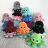 Reversible Flip Octopus Plush Stuffed Toy Soft Animal Home Accessories Cute Animal Doll Children Gifts Baby Plush Toy For Kids