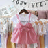 Retro Modern Baby Girl Clothing 0-3Y Casual Toddler Dress Plaid Fake Party Birthday Dress For Girls Between 6-24 Months