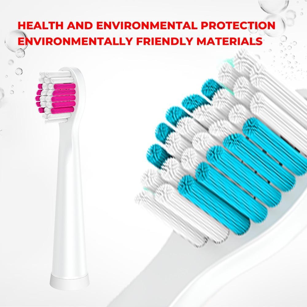 Electric Toothbrush Rechargeable Ultrasonic Washable Electronic Whitening Waterproof Teethbrush Head Replaceable Perfect For Cleaning Teeths