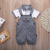 Baby Boys Cloth Set Infants T-shirt Top Bib Pants Kids Jumpsuit Newborn Baby Clothing Baby's Sets In Elegant Design