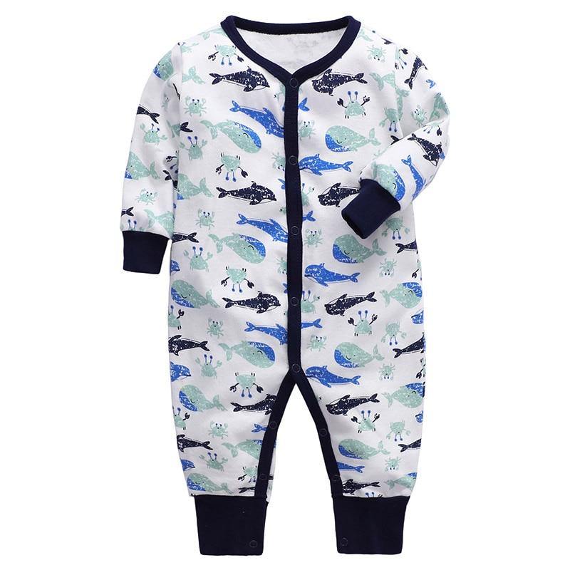 Baby Clothing Newborn Infant Jumpsuit Months Sleeper Pajama 100% Cotton Baby Clothes For Baby Kids