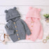 Autumn Infant Hooded Knitting Outwear coat / Jacket For Newborn Baby Boys GirlIn Modern New Elegant Design