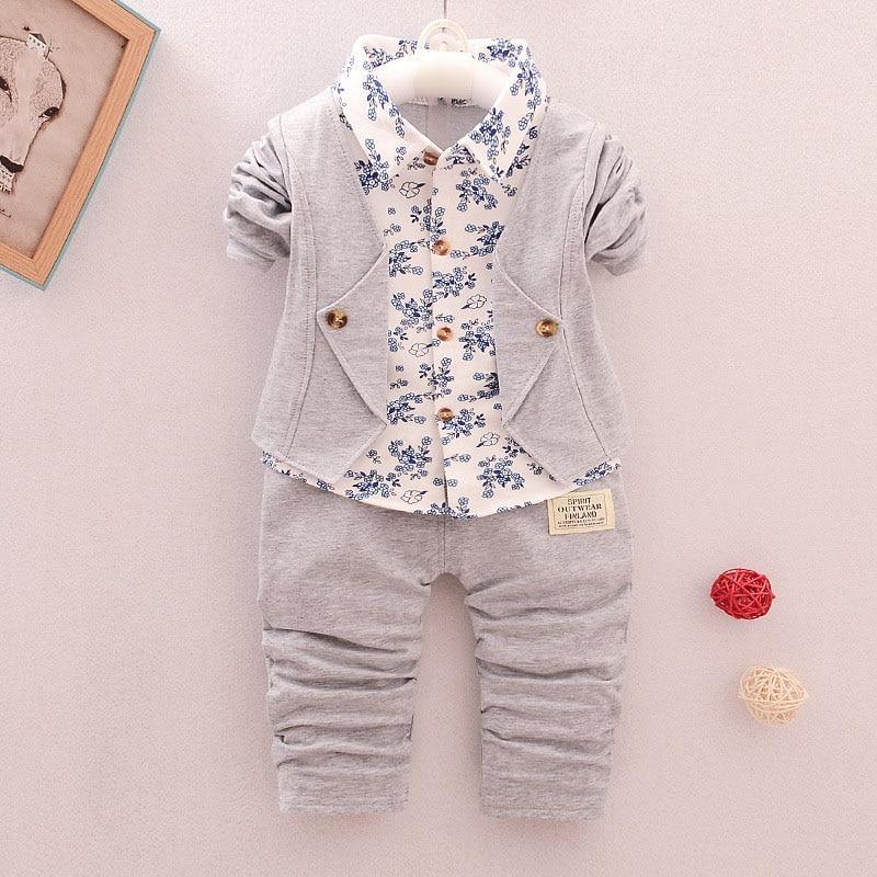 Baby Boy Gentleman Clothing Sets Birthday Formal Outfit For Boys In Modern New Deign Style