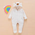 Luxury Modern Newborn Baby Boy/Girl Clothes Long Sleeve Hoddies Bear Zipper Baby Romper Clothes Autumn Winter Season For Kids and Baby