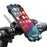 Unbreakable Bike Black Mount Phone Bicycle Mobile Cellphone Holder Motorcycle Support