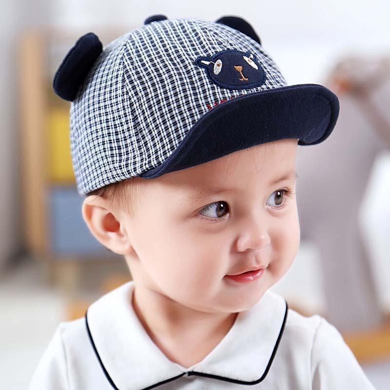 Modern Baby Boy Cap Embroidery Number Baby Baseball Cotton Sun Hat For Boys Sport Cap