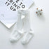 Luxury Modern One Pairs New Kids Socks Toddlers Girls 3D Bow knot Knee Lengths Soft Cotton Baby Socks For Kids