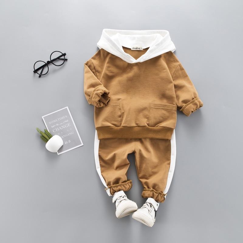 Winter Newborn Clothes For Baby Boys Clothes Set Hoodie and Pants 2pcs Outfit Kids Costume Baby Suit