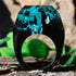 Modern Wooden Epic Resin Ring Elegant Luxury Wedding Epoxy Soul of The Forest Eco Epoxy Handmade