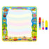 Coolplay 100x100cm Magic Water Drawing Mat Doodle Mat & 4 Drawing Pens & 1 Stamps Set Painting Board Educational Toys for Kids