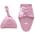 Newborn Wrapping Swaddle Baby Envelop Wrap Blanket Baby Hat Sleeping Bag Set Sleep Bag