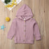 New Style Infant Baby Girl Clothes Long Sleeve Knitted Coat Jacket Outwear Tops 0-24M For baby Girls