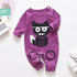 Modern Cat and Heart Baby Boys Girl Romper Long Sleeve Winter Cotton Romper Kid Jumpsuit Playsuit Outfits For Kids