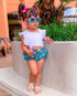 Baby Girl Clothes Splice Bodysuit Jumpsuit Playsuits Ruffled Outfit Summer Backless Sunsuit For Girls In Modern Style