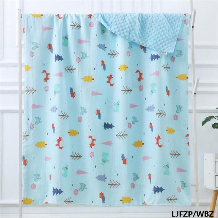 Modern Luxury Kids Blanket Baby Receiving Blanket Sleeping Bed Blanket Soft Newborn Swaddle For Kids