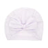 Modern Luxury Baby Girl Lovely Soft Winter Big Bow Turban Bonnet Cotton Caps For Girls Baby