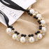 Handmade New Fashion Simulated Pearl Necklace for Women Flower Collars Trendy Necklaces & Pendants Statement Necklace Jewelry