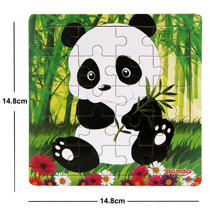 38 Style Cartoon Wooden Puzzle Children Animal/ Vehicle Toy For  2-6 Year Baby Early Educational Toys for Kids