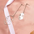 New Fashion Round Dangle Drop Korean Earrings For Women In Geometric Round Heart Gold Earring Wedding Elegant Style