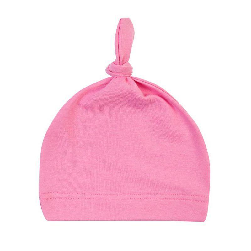 Baby Knot Cotton Hat Spring Autumn Toddler Beanies Cap Winter Warm Solid Color Children Hat