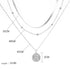 Multilayer Necklaces For Women Jewelry Gold Colors  Trendy High Quality Metals Geometric