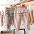 Baby Girls Pants Casual Ruffles Cherry Pants Baby Girl Clothes Long Princess Pants kids