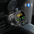 3.0 Car USB Charger USB Car Phone Charger Fast Charge With FM Transmitter Bluetooth Car Kit LED MP3 Player