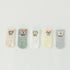 Anti Slip 5 Pairs Cute Cartoon Mesh Thin Soft Cotton Socks For Newborns Baby Girls And Boys