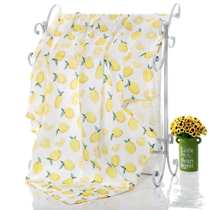 Muslin 100% Cotton Baby Swaddles Soft Newborn Blankets Bath Gauze Infant Wrap Sleep sack Stroller .