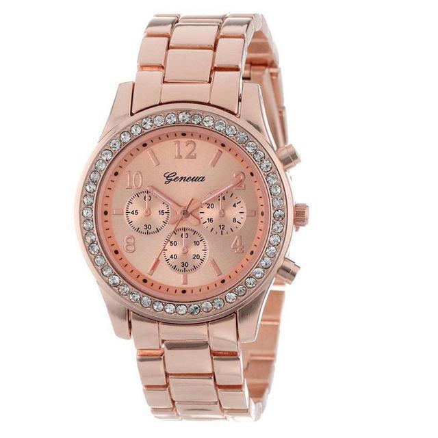 New Classic Luxury Rhinestone Watch Women Watches Fashion Ladies Women Clock Ladies watch For Women and Girls