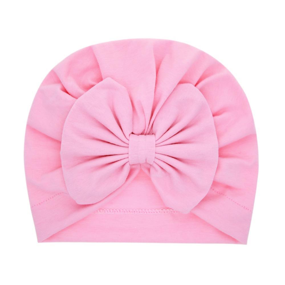 Children Baby Hat Kids Bow Cap Newborn Girls Photography Props Turban Infant Props For Baby Girls