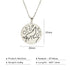 Amazing Wolf Animal Necklace 316L Stainless Steel Forest Animals Luxury For Men Elegant Necklace Hollow Cut Out Pendant Jewelry Gift For Women